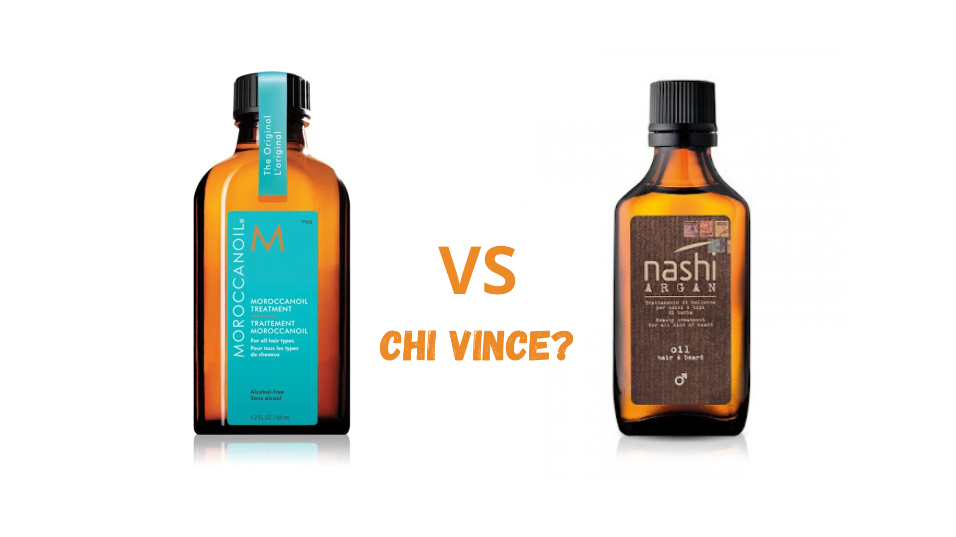 Moroccanoil Treatment vs Nashi Argan Oil