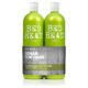 Set di shampoo e balsamo Bed Head by TIGI Re-Energise in formato grande da 750 ml, ideale per capelli normali da rivitalizzare.