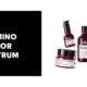 Gamma di prodotti L’Oréal Professionnel Vitamino Color Spectrum per capelli colorati: shampoo, maschera, conditioner e siero.