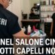 Ispettori del NAS sequestrano prodotti irregolari all’interno di un salone di parrucchieri gestito da cittadini cinesi.