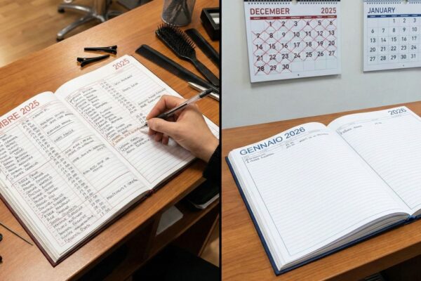 Strategie marketing parrucchiere per riempire agenda gennaio e evitare calo fatturato