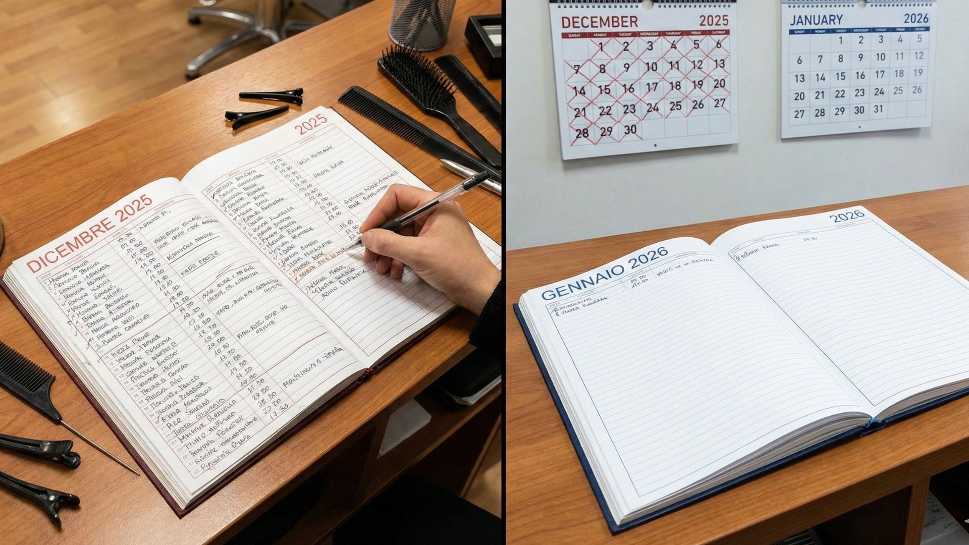 Strategie marketing parrucchiere per riempire agenda gennaio e evitare calo fatturato