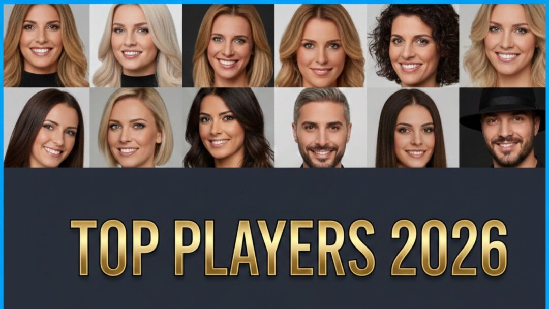 Selezione ufficiale Top Players 2026 de Il Magazine del Parrucchiere: collage dei migliori parrucchieri d'Italia.