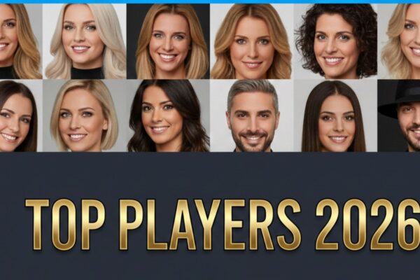 Selezione ufficiale Top Players 2026 de Il Magazine del Parrucchiere: collage dei migliori parrucchieri d'Italia.