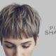 Primo piano di un taglio Pixie Shaggy biondo freddo con texture stratificata, di tendenza per il 2026.