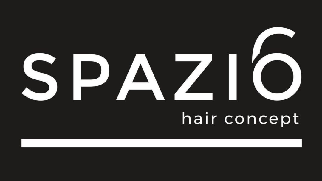 Logo ufficiale di Spazio6 Hair Concept, azienda specializzata nella distribuzione di prodotti e servizi professionali per parrucchieri e barber.