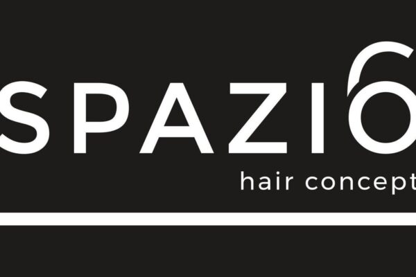 Logo ufficiale di Spazio6 Hair Concept, azienda specializzata nella distribuzione di prodotti e servizi professionali per parrucchieri e barber.