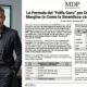 Infografica di Max Randi Direttore MDP che confronta il bilancio economico di un salone sano rispetto al modello errato dei fuffa guru con tabelle su fatturato, costi del personale e dei prodotti.