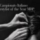 Fotografia editoriale in bianco e nero di mani di hairstylist al lavoro su un'acconciatura, stile Vogue, per l'apertura delle iscrizioni al Campionato Italiano Hairstylist of the Year MDP