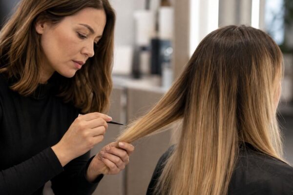 Immagine editoriale per Diagnosi capelli prima del colore: 9 controlli che evitano errori