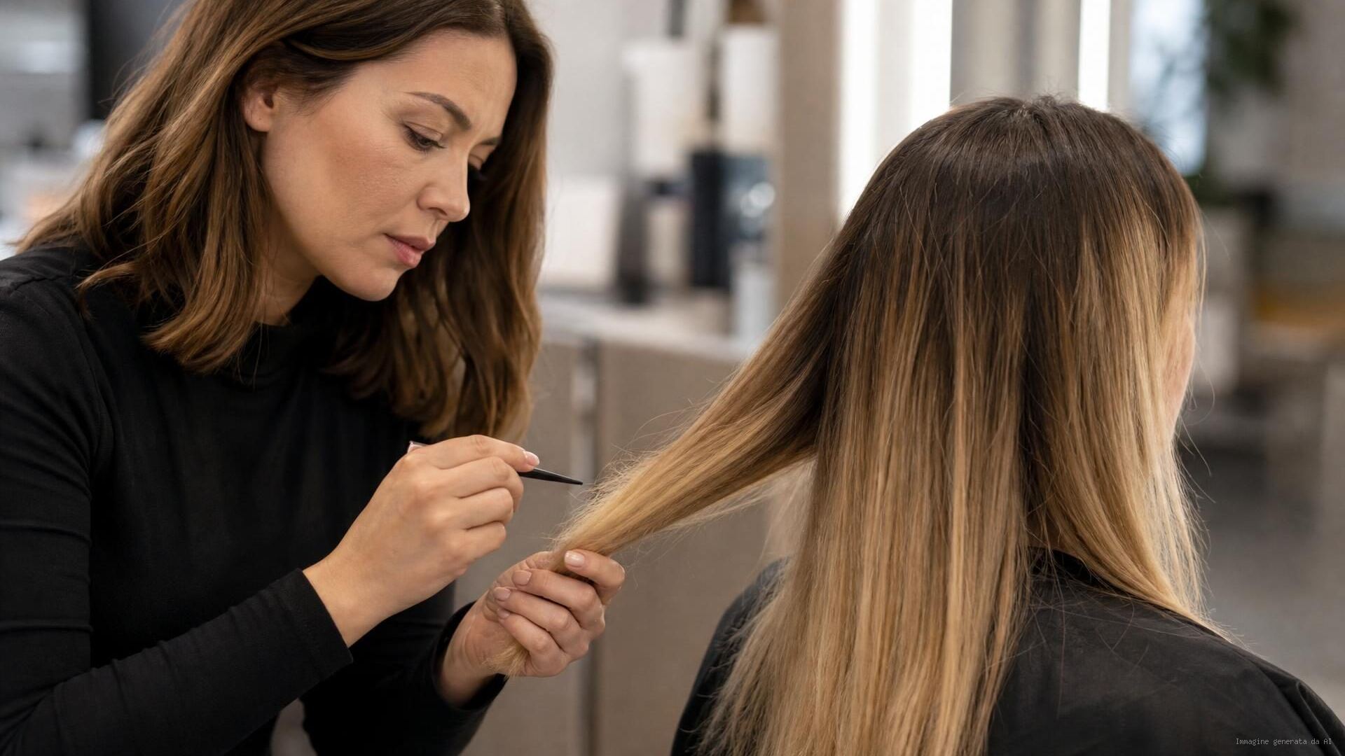 Immagine editoriale per Diagnosi capelli prima del colore: 9 controlli che evitano errori