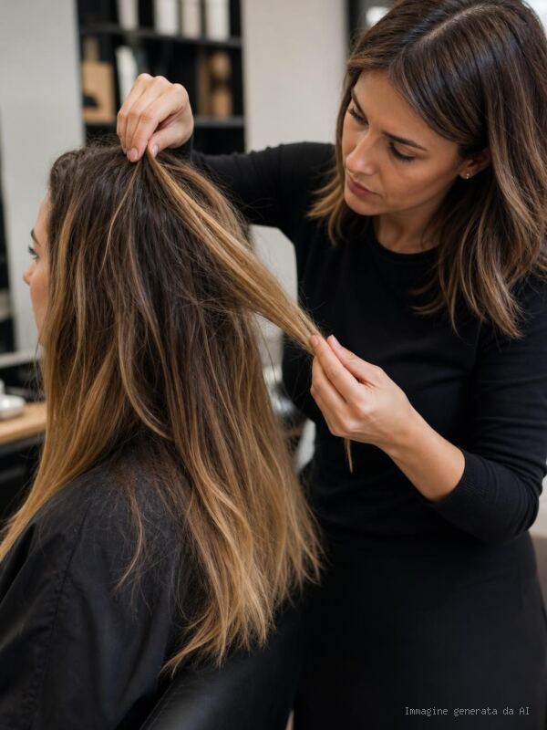 Diagnosi capelli prima del colore: da dove si parte – immagine editoriale per Diagnosi capelli prima del colore: 9 controlli che evitano errori
