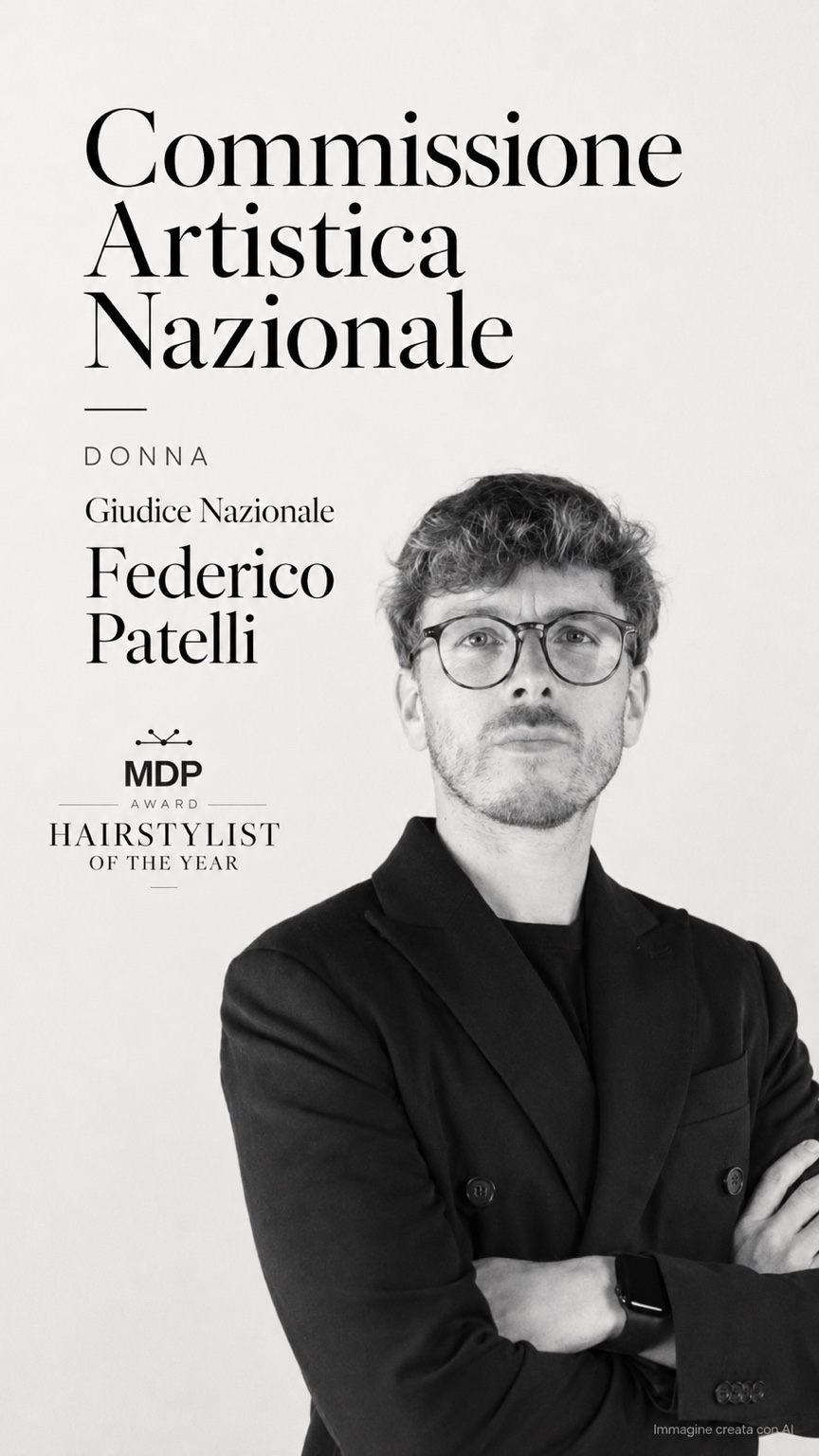 Federico Patelli, Giudice Nazionale Donna della Commissione Artistica Hairstylist of the Year MDP