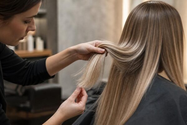 Immagine editoriale per Porosità dei capelli: guida tecnica prima di colore e schiaritura