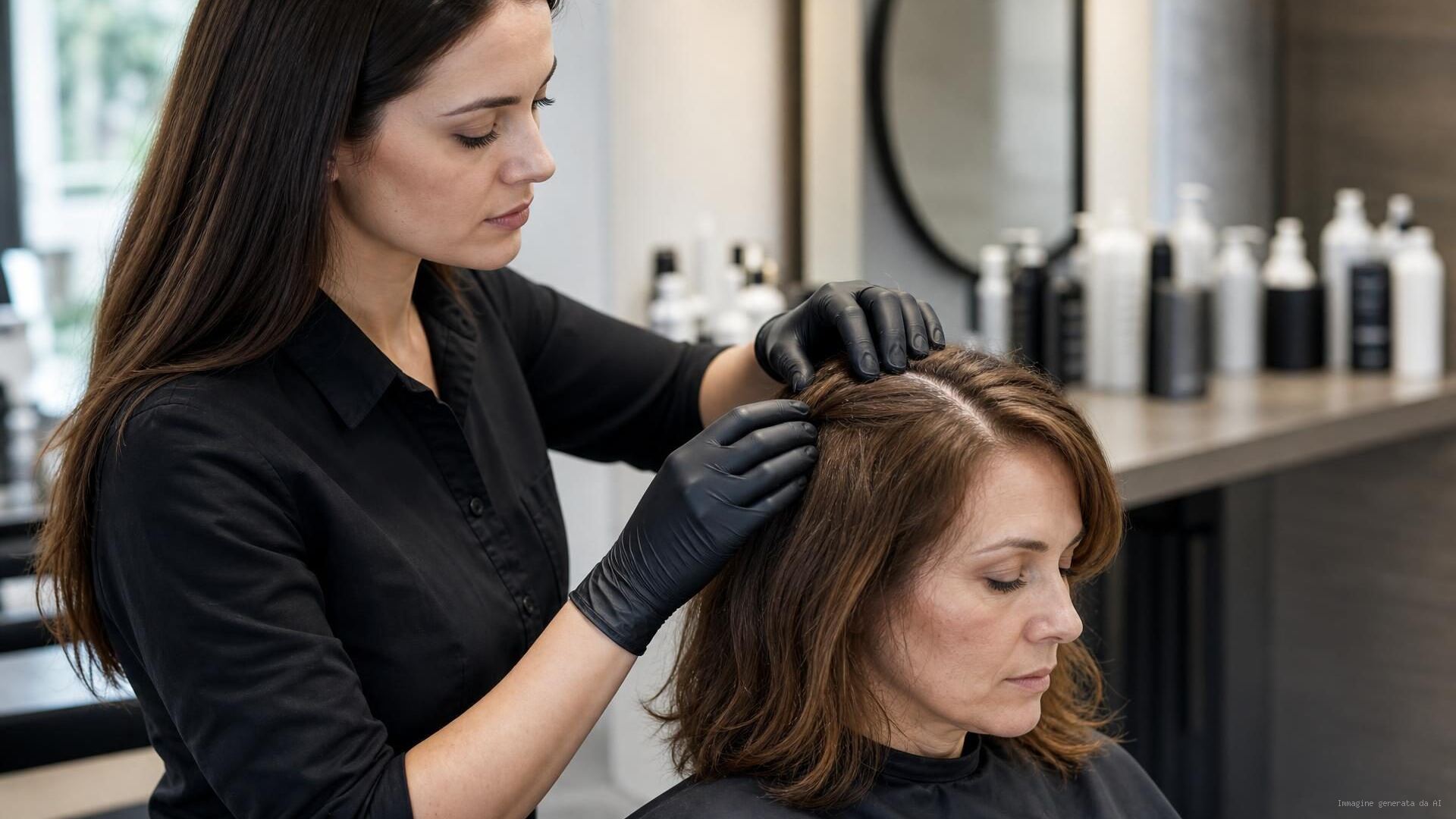Immagine editoriale per Test allergia tinta capelli: la Safety Gate MDP prima del colore