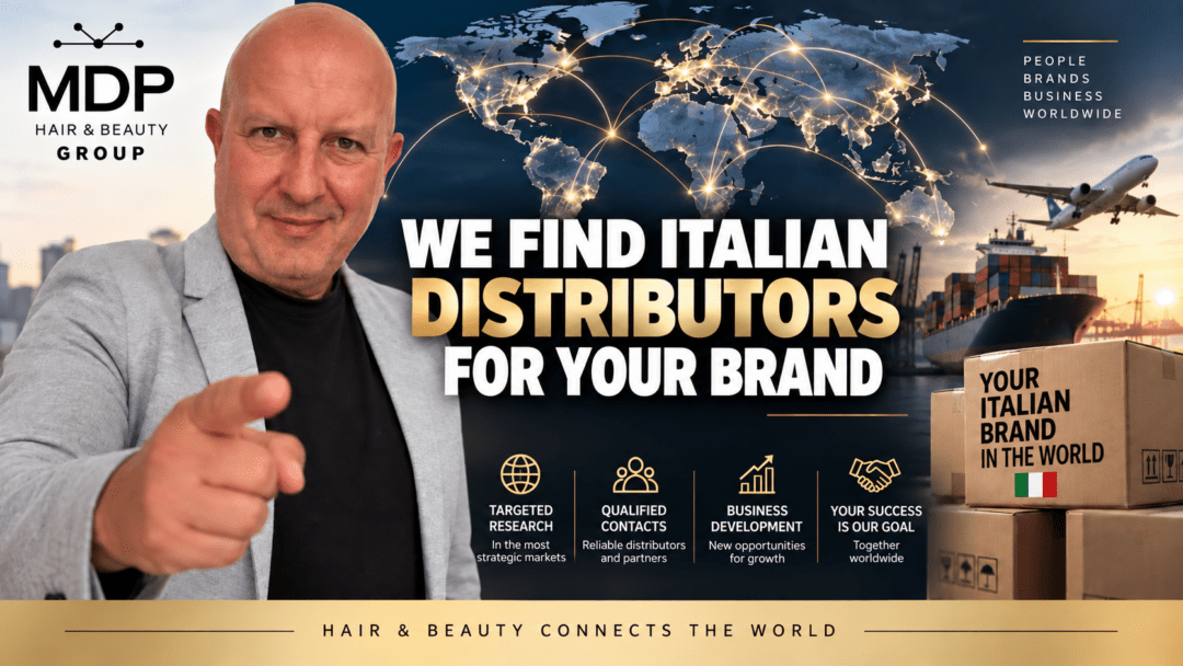 We find Italian distributors for your brand – MDP Hair & Beauty Group