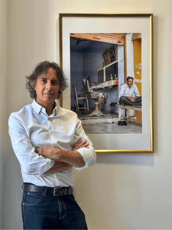 Maurizio Sangineto in arte SANGY alla mostra Proud to be Hairdressers