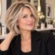 Bob scalato over 50 con volume su capelli fini