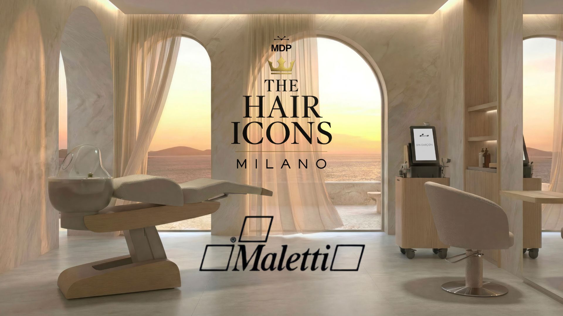 Maletti sponsor di THE HAIR ICONS Milano 2026 con immagine Head Spa