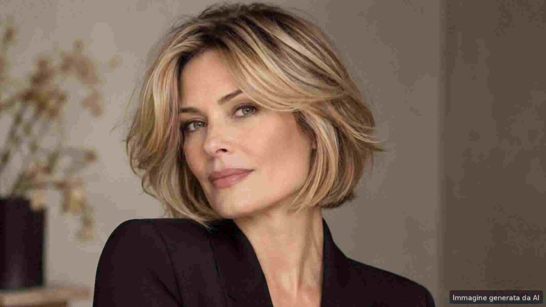 Bob scalato over 50 per capelli fini - autunno 2026