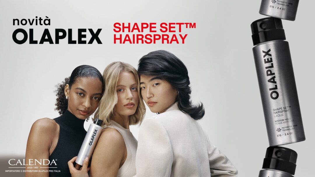 OLAPLEX Shape Set Hairspray, the hairspray that repairs while it holds