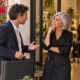 International hair educator begins a conversation with an Italian salon owner at her salon.