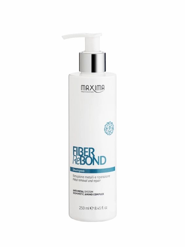 FIBER ReBOND Shampoo di Maxima Professional, 250 ml, fase Reset con Anti-Metal System