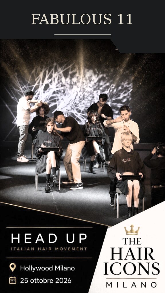 Head Up a THE HAIR ICONS Milano 2026
