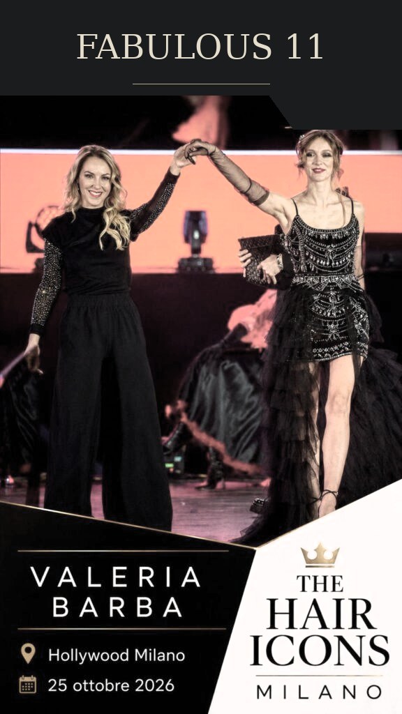 Valeria Barba a THE HAIR ICONS Milano 2026
