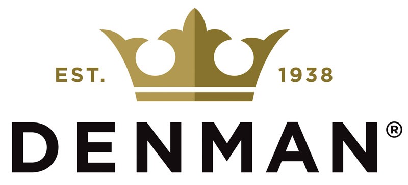 Logo Denman, distribuito in Italia da Morocutti