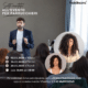 Invito Hairdreams per parrucchieri a Milano, Firenze e Napoli con immagine estesa ai lati