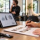Listino prezzi professionale e grafici di mercato osservati in un salone italiano