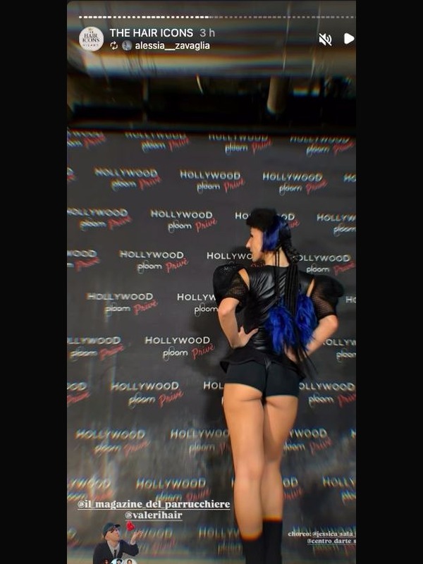 Screenshot reale delle Stories di THE HAIR ICONS Milano 6