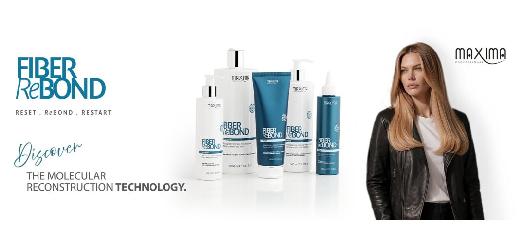 La linea FIBER ReBOND di Maxima Professional: shampoo, filler e maschera del sistema Reset, ReBOND, Restart
