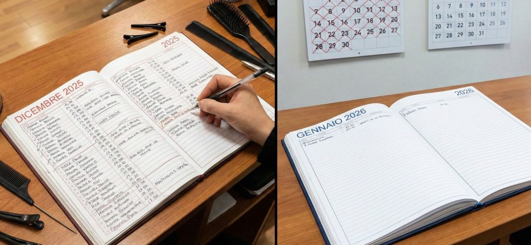 Strategie marketing parrucchiere per riempire agenda gennaio e evitare calo fatturato