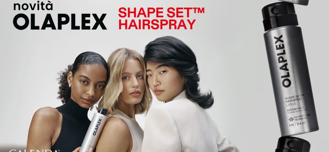 OLAPLEX Shape Set Hairspray, la lacca che ripara mentre fissa