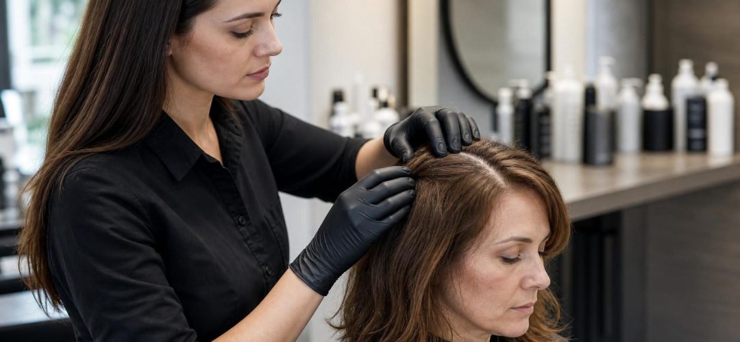 Immagine editoriale per Test allergia tinta capelli: la Safety Gate MDP prima del colore